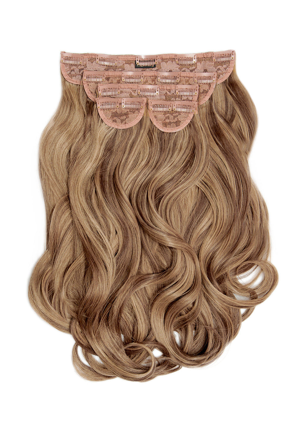 Super Thick 22" 5 Piece Blow Dry Wavy Clip In Hair Extensions - BROWNS | MELLOW BROWN #1