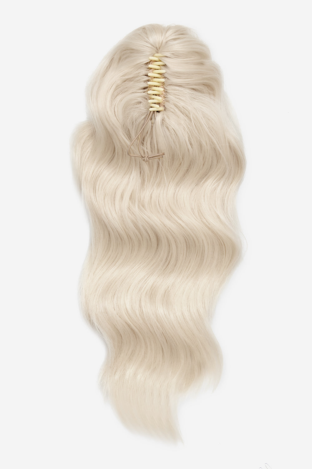 Brushed Out Wave 16" Claw Clip Pony - BLONDES | BLEACH BLONDE #2