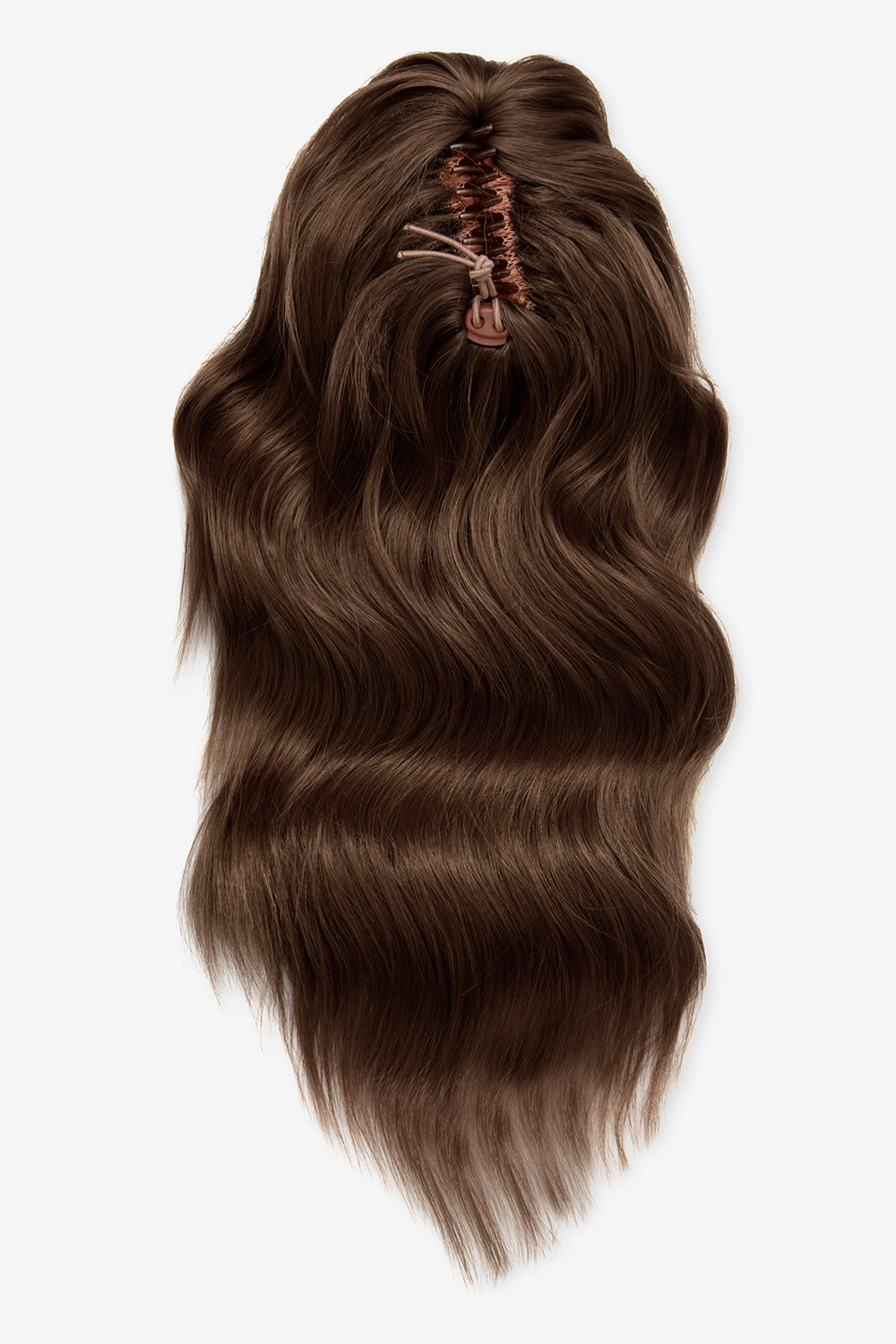 Brushed Out Wave 16" Claw Clip Pony - BROWNS | CHESTNUT #2