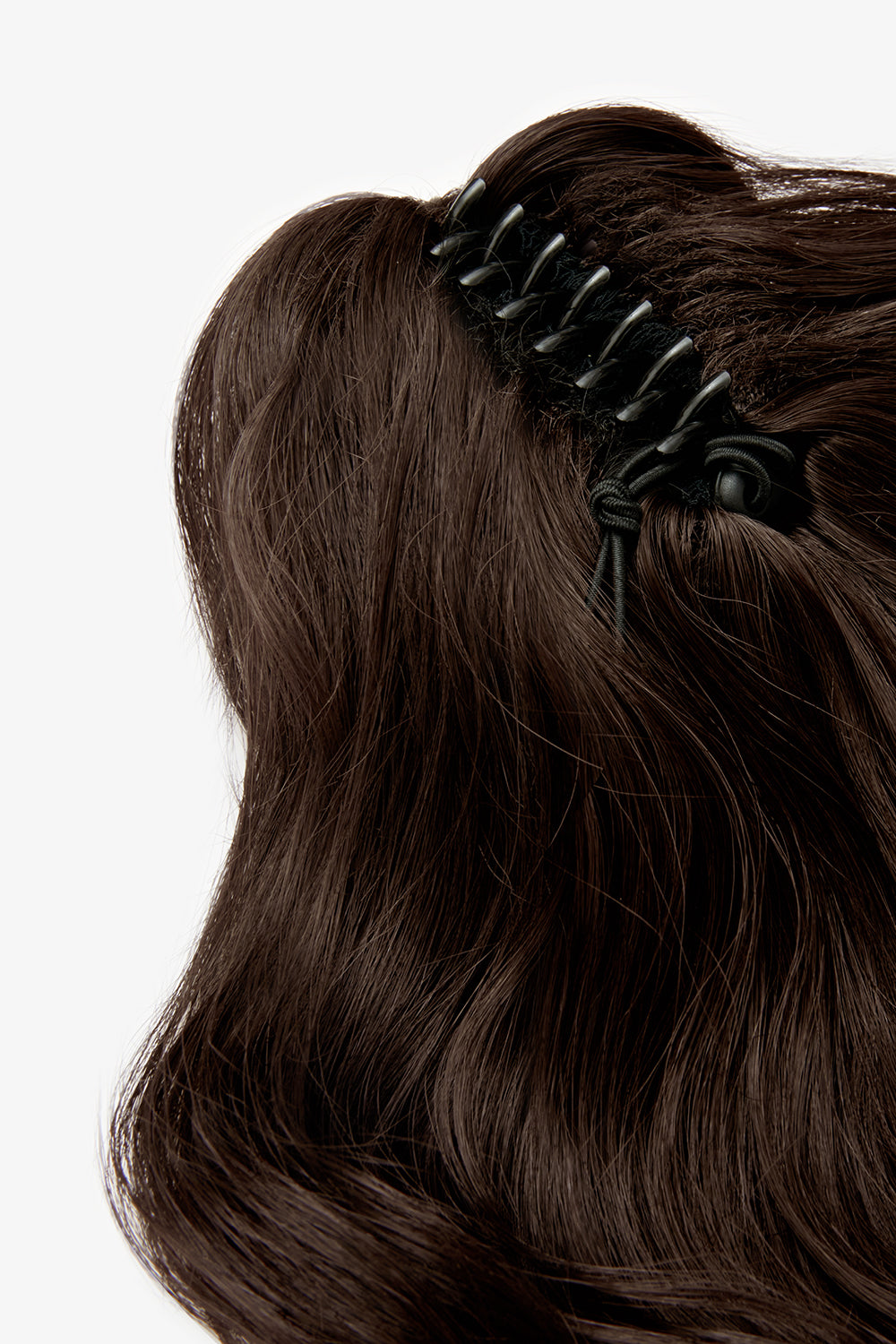 Brushed Out Wave 16" Claw Clip Pony - BROWNS | CHOCOLATE BROWN #3
