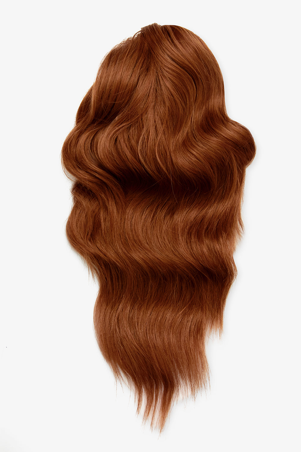 Brushed Out Wave 16" Claw Clip Pony - REDS | COPPER RED #1
