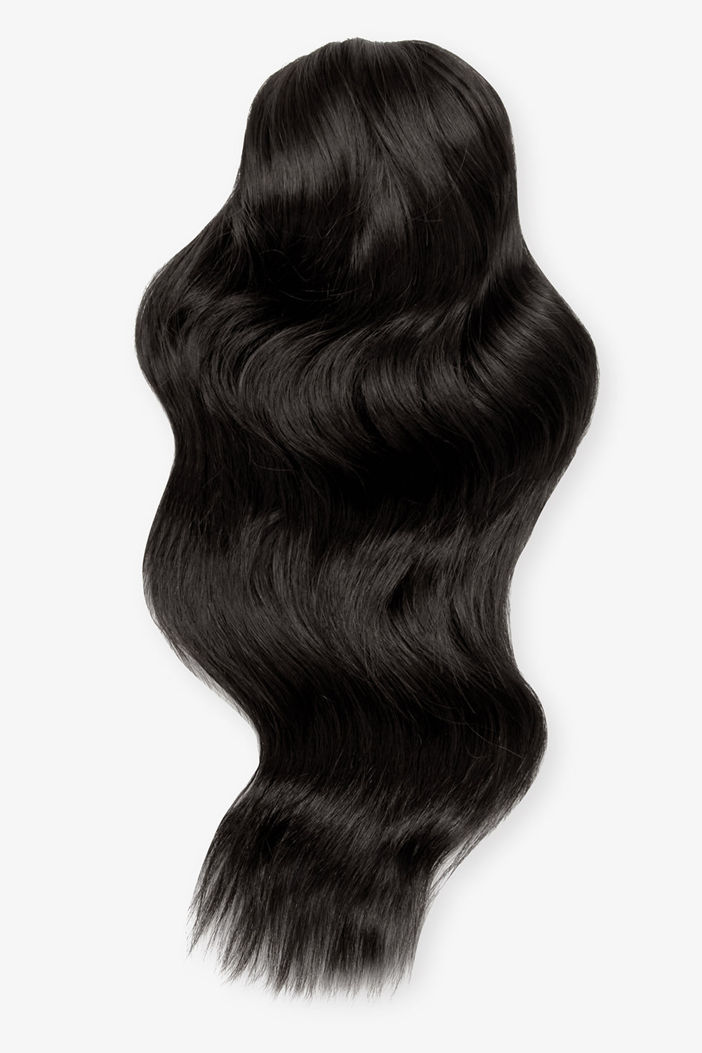 Brushed Out Wave 16" Claw Clip Pony - BLACKS | NATURAL BLACK #1