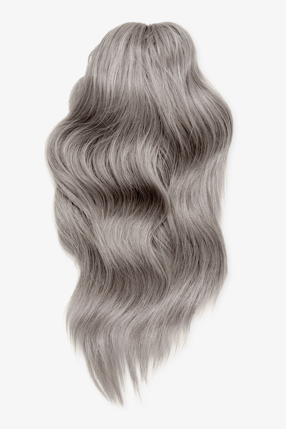 Brushed Out Wave 16" Claw Clip Pony - BLONDES | SILVER GREY #1
