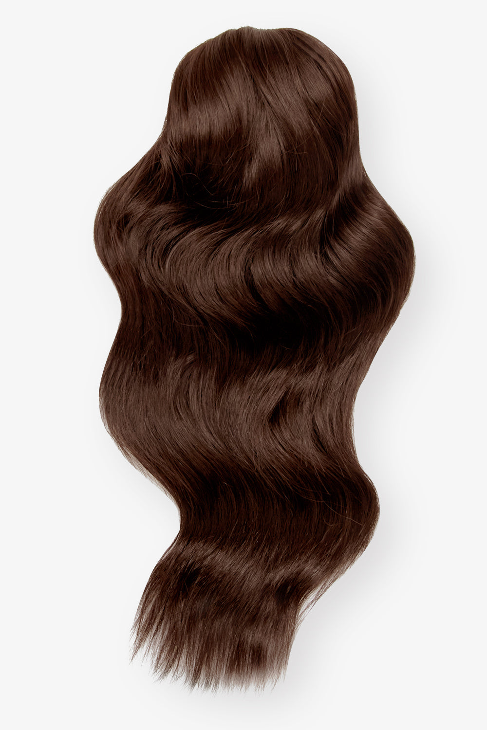 Brushed Out Wave 16" Claw Clip Pony - BROWNS | WARM BRUNETTE #1