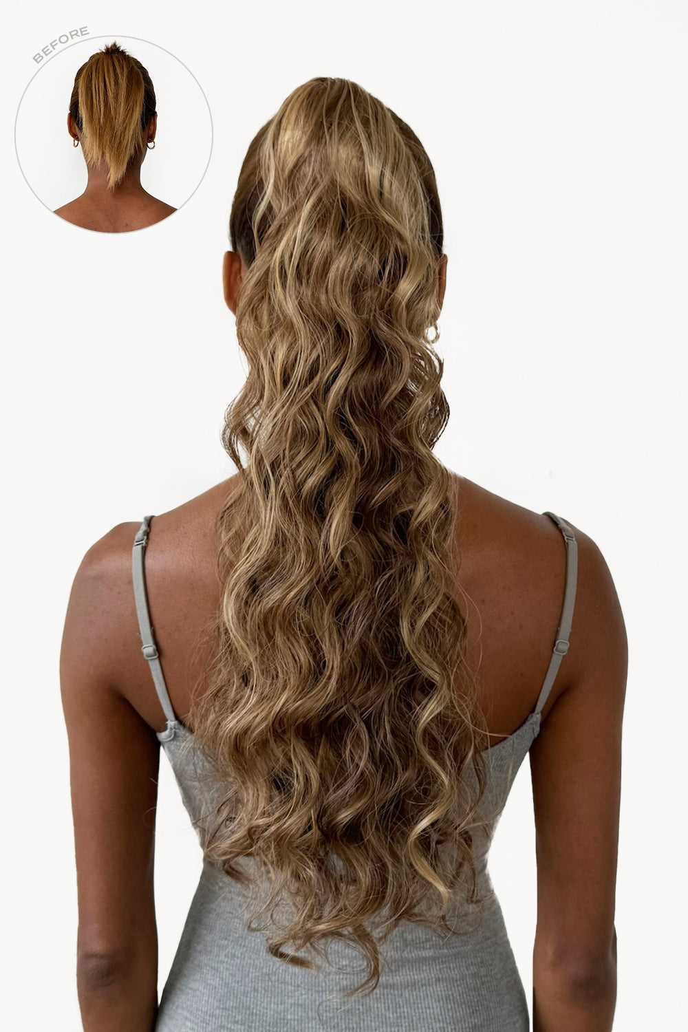 Midi Grande 20" Curly Corkscrew Pony