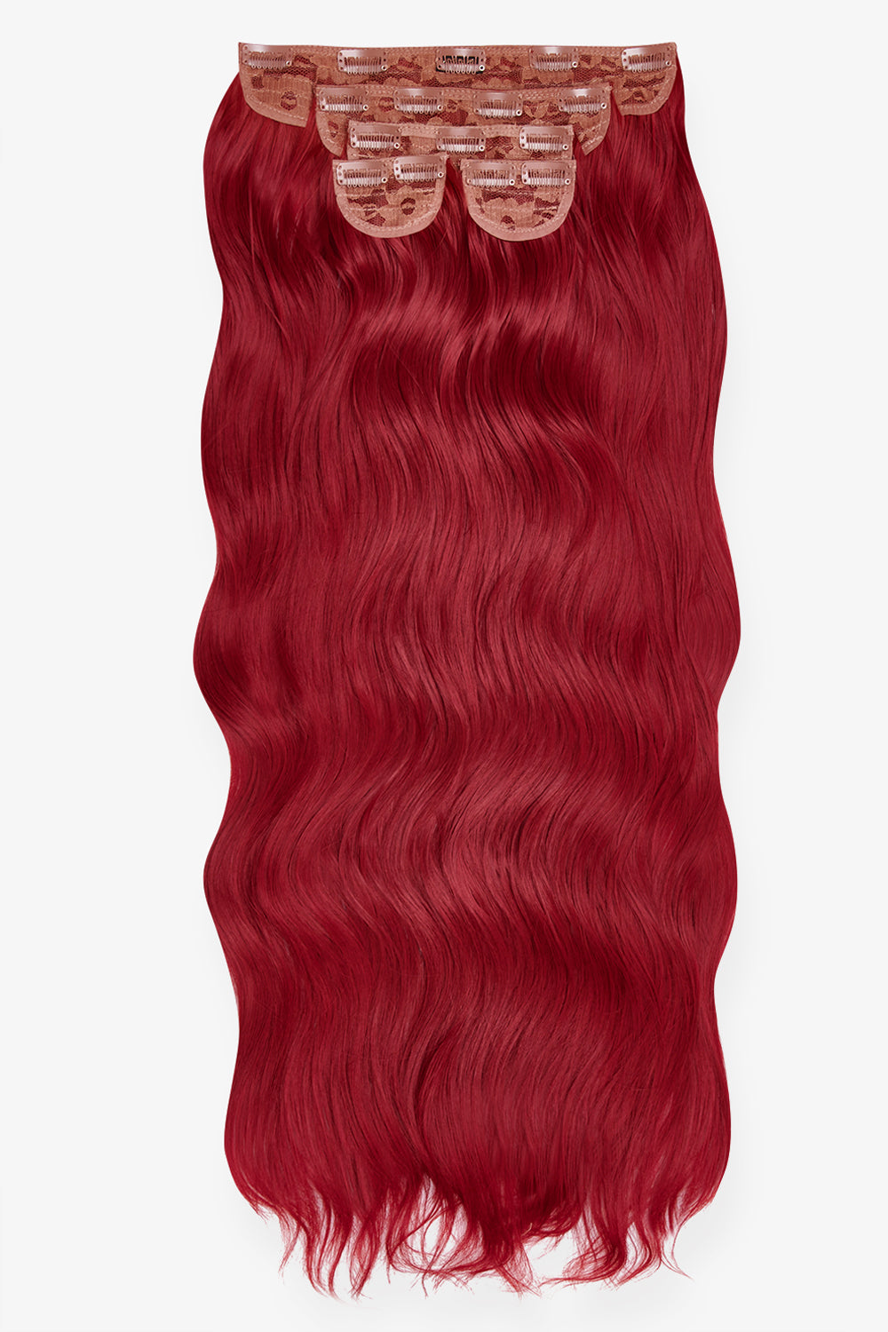 Extra AF 34'' 5 Piece Natural Wavy [Clearance] - REDS | RUBY RED #1