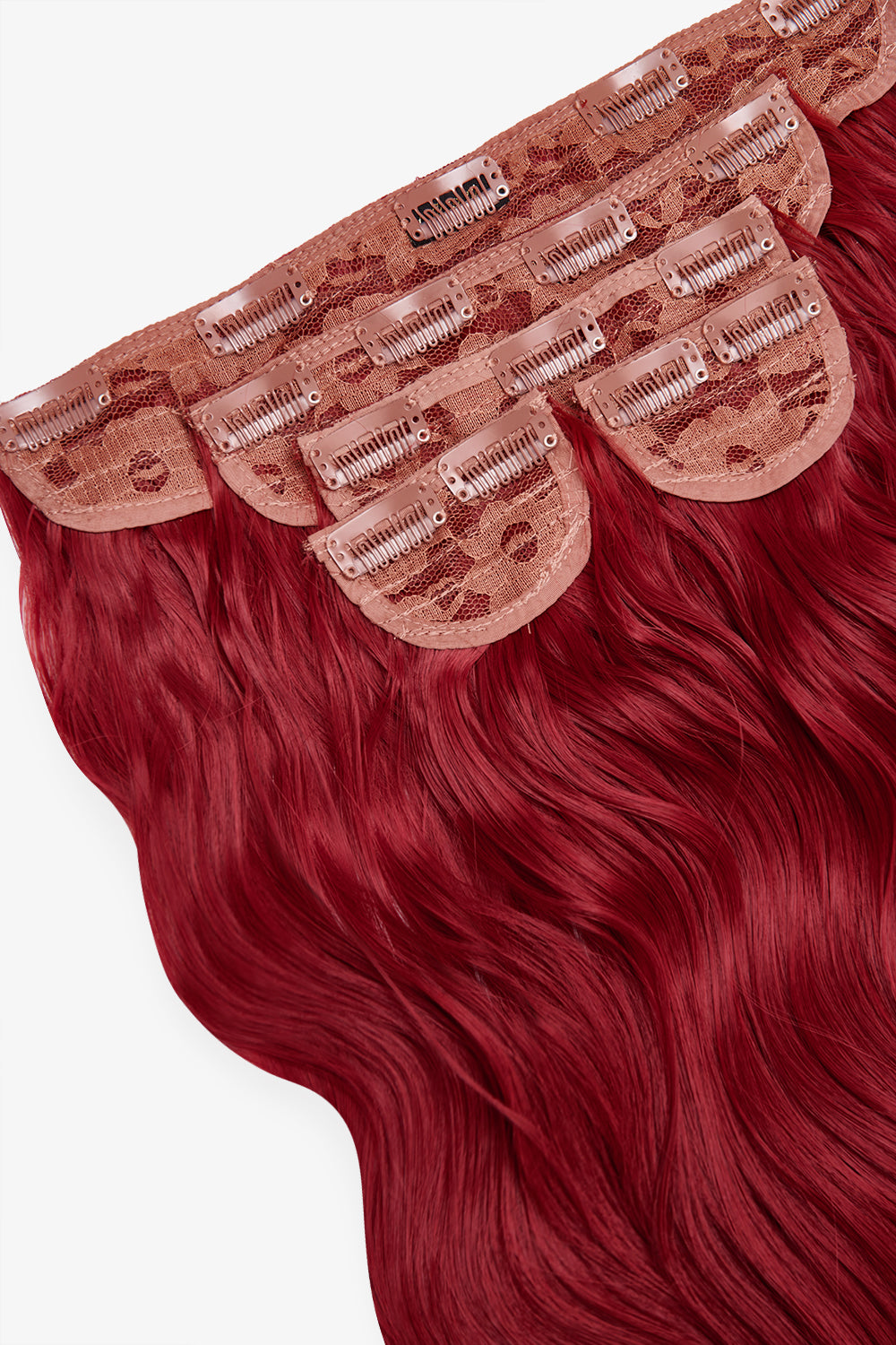 Extra AF 34'' 5 Piece Natural Wavy [Clearance] - REDS | RUBY RED #2