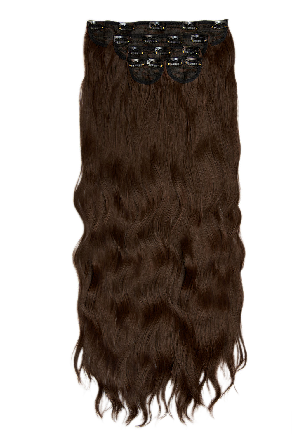 Extra AF 34'' 5 Piece Natural Wavy [Clearance] - BROWNS | CHOCOLATE BROWN #1