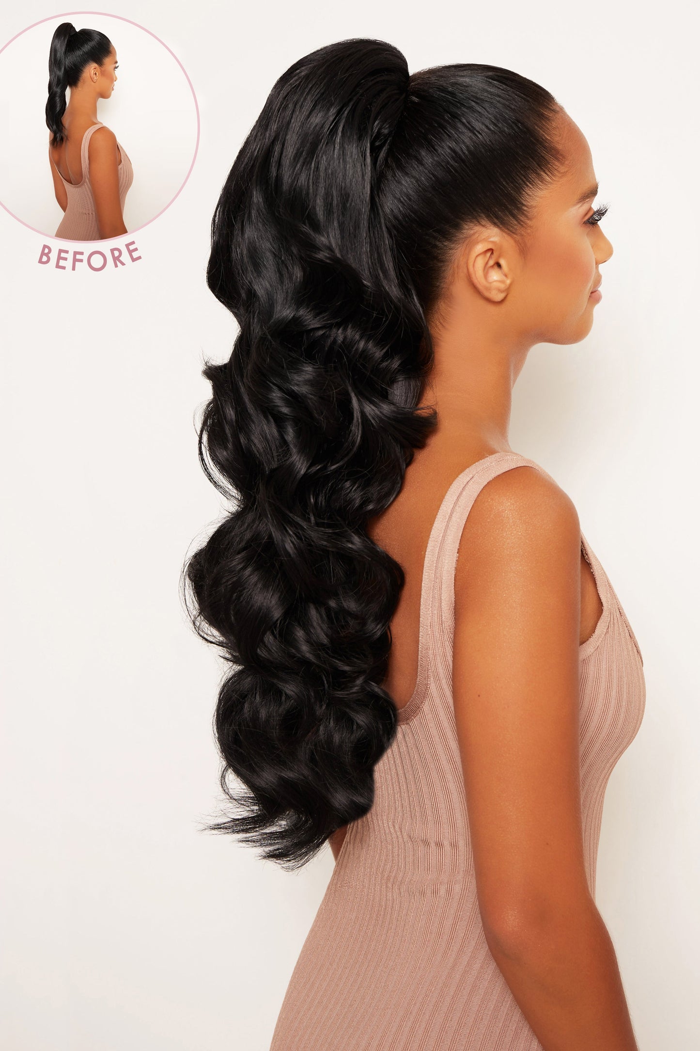 Curly Glam 22" Drawstring Ponytail