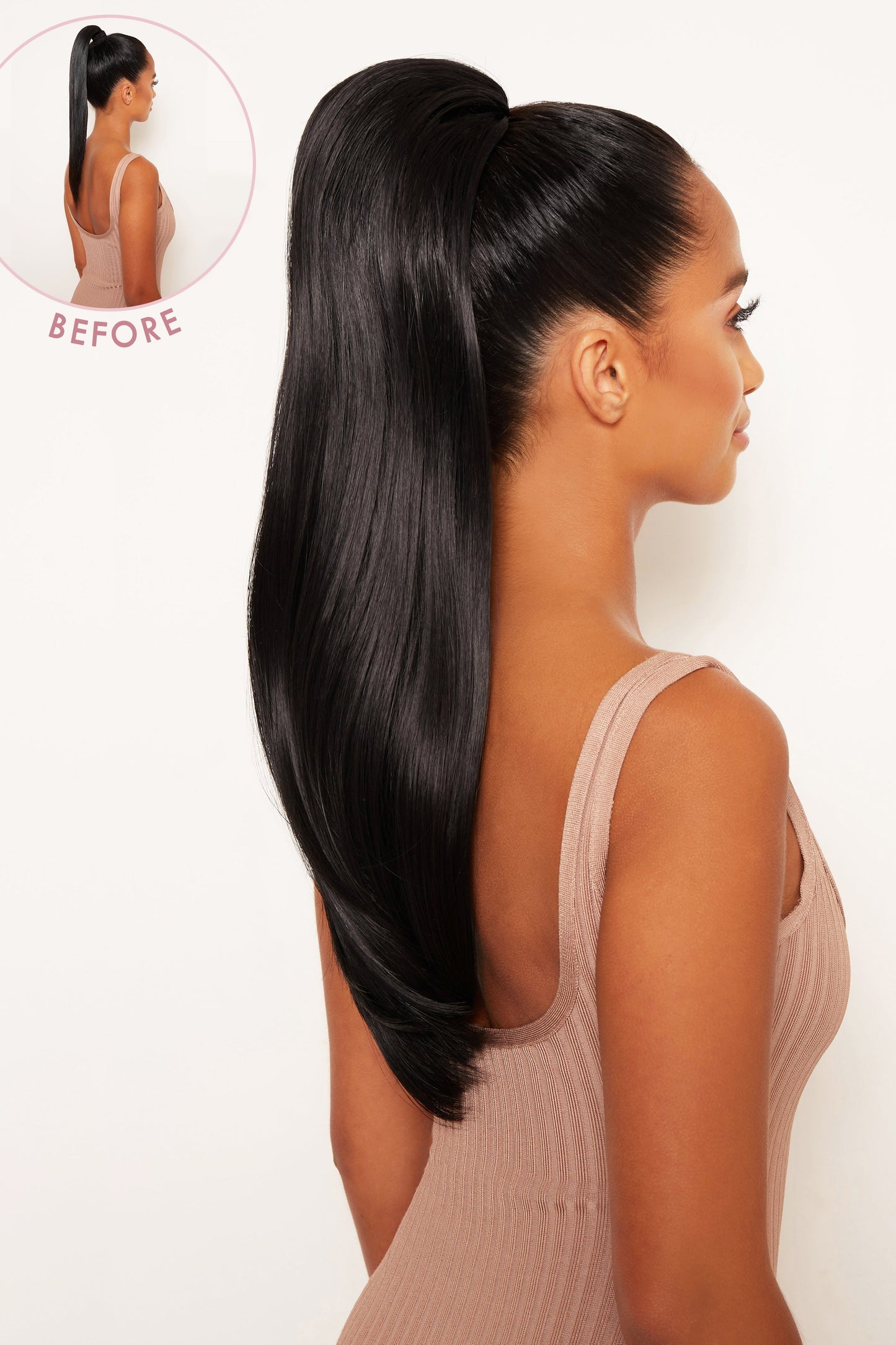 Sleek Full-Body 22" Ponytail