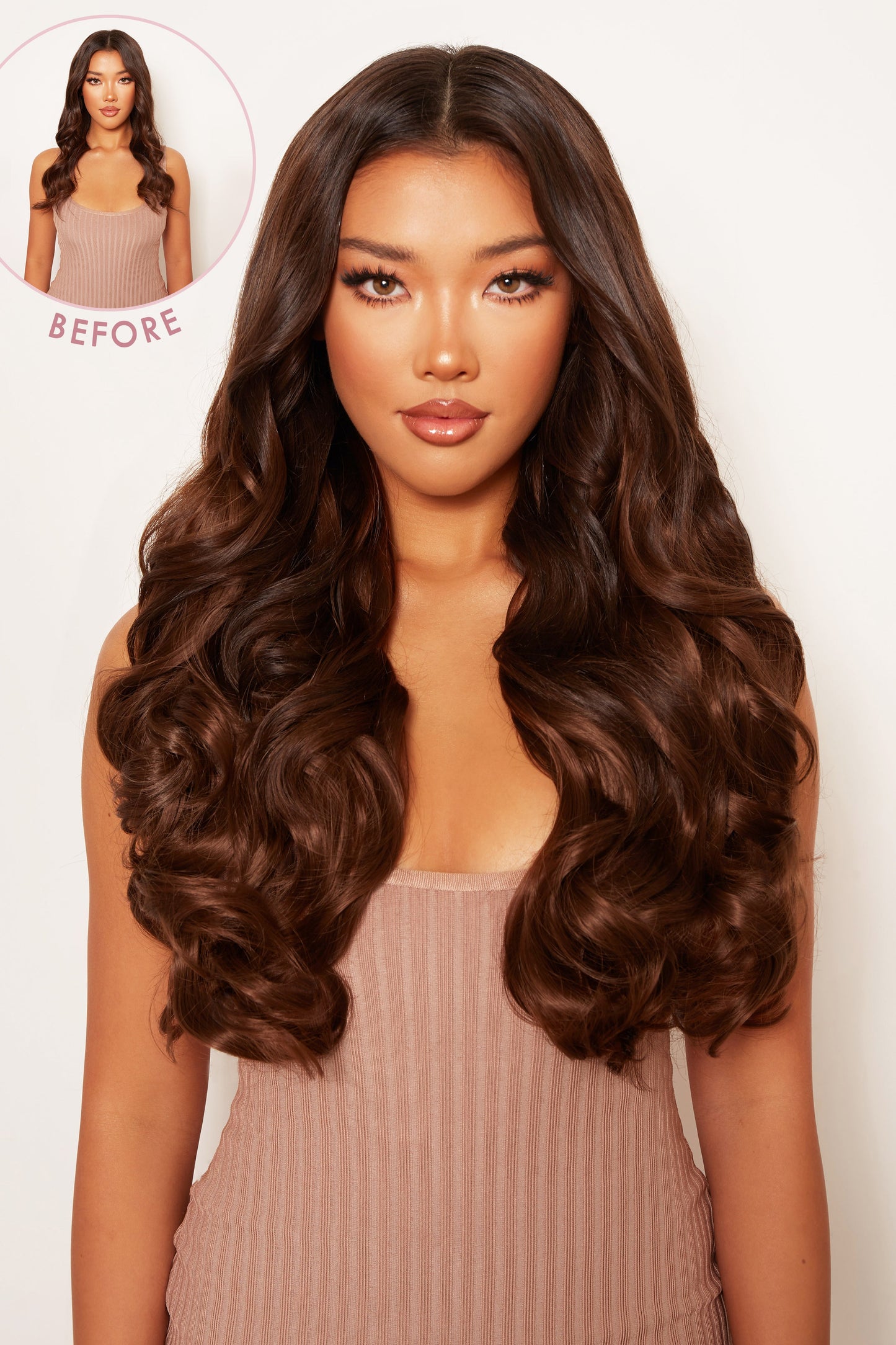 Super Thick 22" 5 Piece Curly Clip In Hair Extensions