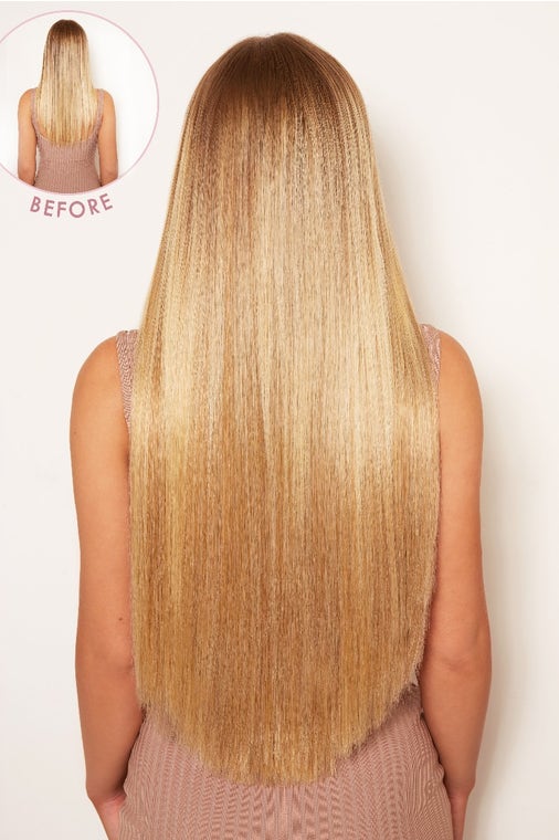 Super Thick 26" 5 Piece Statement Straight Clip In Hair Extensions